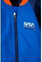 Chaqueta De La Nasa Con Cierre Azul Y Naranja Para Bebé Niño 6-9 de NASA
