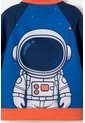 Chaqueta De La Nasa Con Cierre Azul Y Naranja Para Bebé Niño 6-9 de NASA