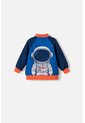 Chaqueta De La Nasa Con Cierre Azul Y Naranja Para Bebé Niño 6-9 de NASA