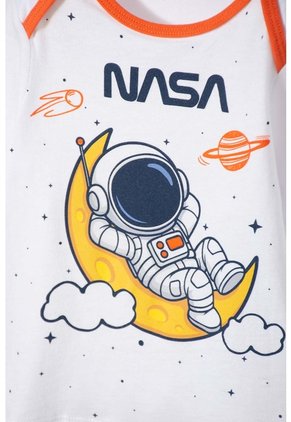 Pijama De La Nasa Con Pantalón Largo Multicolor Para Bebé Niño 9-12