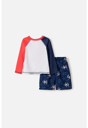 Conjunto De Baño De La Nasa Multicolor Para Niño 2T A 5T 2T