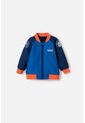Chaqueta De La Nasa Con Cierre Azul Y Naranja Para Bebé Niño 6-9 de NASA