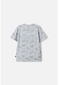 Camiseta De Nasa Manga Corta Gris Para Niño 6 de NASA