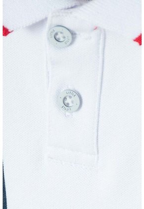 Camiseta Tipo Polo Nasa Blanco Para Niño 2T A 5T 3T