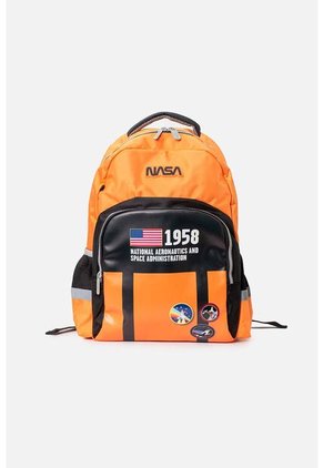 Morral De Nasa 16.5" Naranja Para Niño U