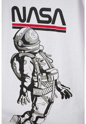 Camiseta De La Nasa Manga Corta Blanco Para Niño 6