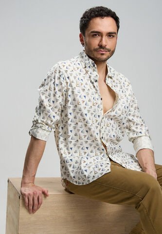 Camisa NAUTICA Marfil Nautica