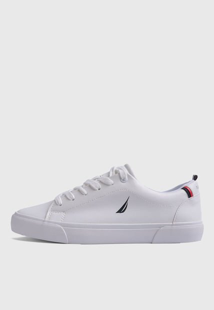 Tenis Blanco-Azul Navy-Rojo NAUTICA Graves