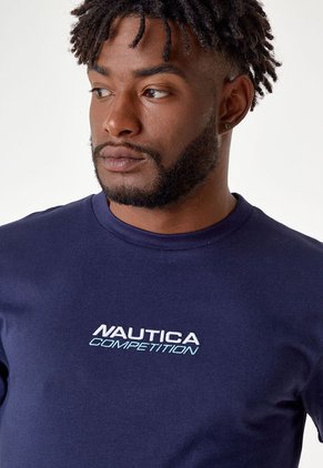 Camiseta Azul-Multicolor Nautica