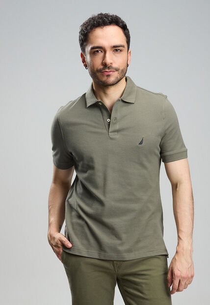 Polo NAUTICA Verde Militar