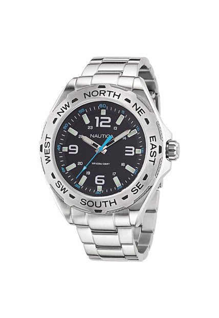 Reloj Nautica Modelo NAPCWS301 Plateado Hombre