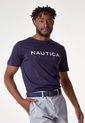 Camiseta Azul Navy-Rojo-Blanco Nautica de Nautica