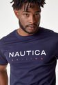 Camiseta Azul Navy-Rojo-Blanco Nautica de Nautica