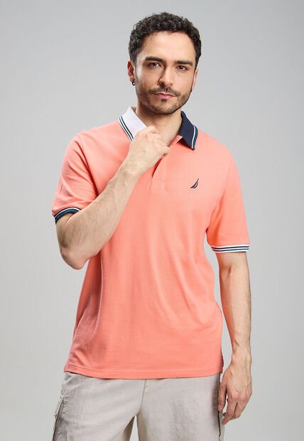 Polo NAUTICA Salmón