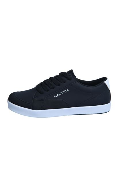 Tenis Nautica Kids Darius Y/Black White