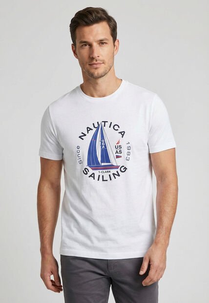 Camiseta NAUTICA Blanco