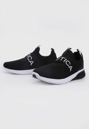 Tenis Lifestyle Negro-Blanco Nautica