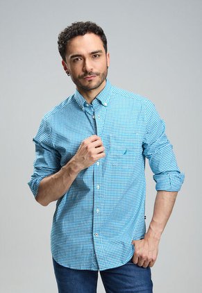 Camisa NAUTICA Azul