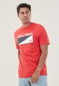 Camiseta Rojo-Blanco-Azul Nautica de Nautica