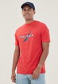 Camiseta Rojo-Azul-Blanco Nautica de Nautica