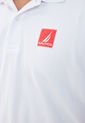 Polo Blanco-Rojo Nautica de Nautica