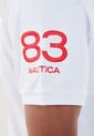 Polo Blanco-Rojo Nautica de Nautica