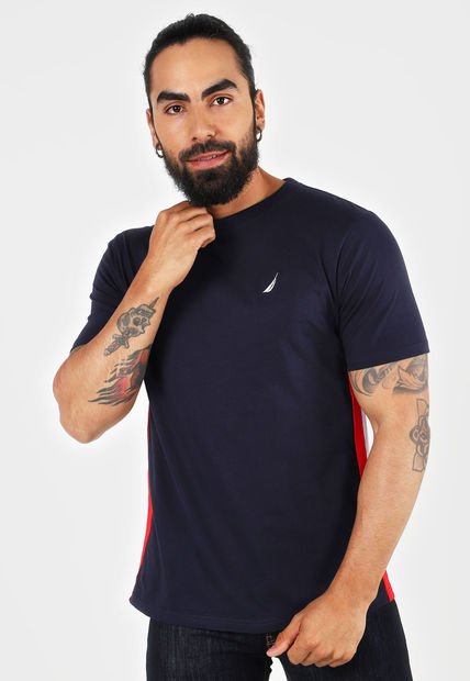 Camiseta Azul Navy Nautica