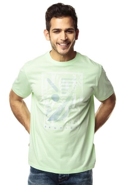 Camiseta Verde Manzana Nautica