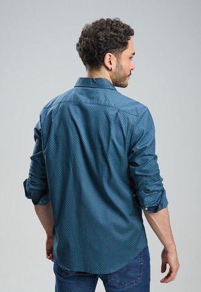Camisa NAUTICA Azul
