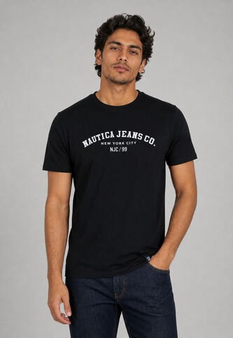Camiseta NAUTICA Negro Nautica