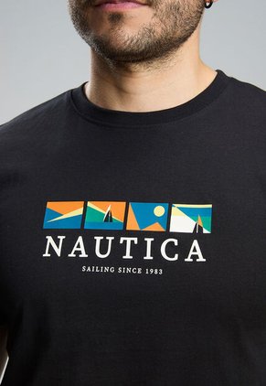 Camiseta NAUTICA Negro