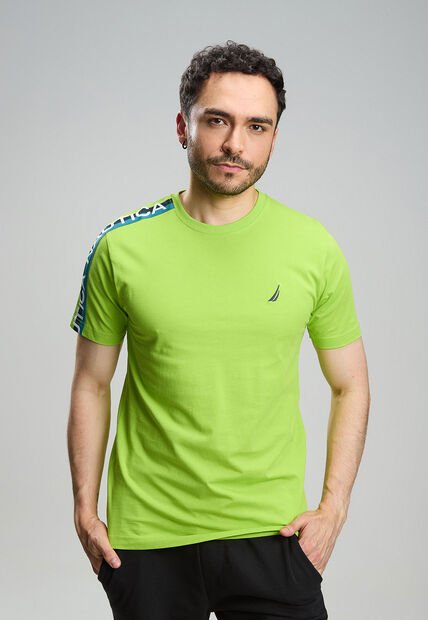 Camiseta NAUTICA Verde Neón