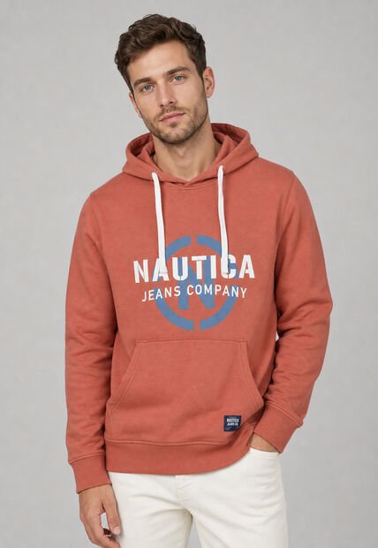 Hoodie NAUTICA Naranja