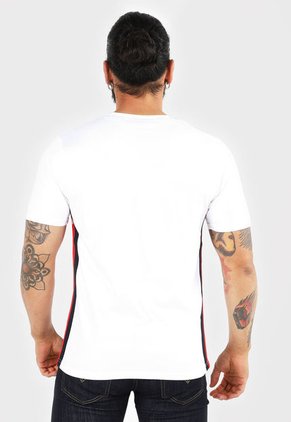 Camiseta Blanco-Azul-Rojo Nautica