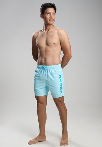 Traje de Baño NAUTICA Celeste Nautica