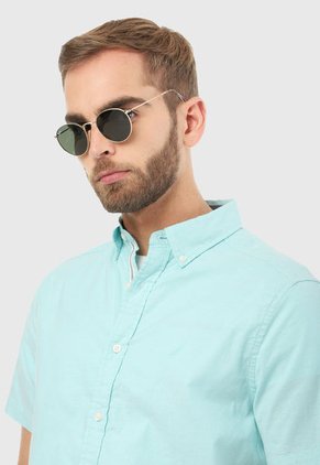 Camisa Azul Náutica