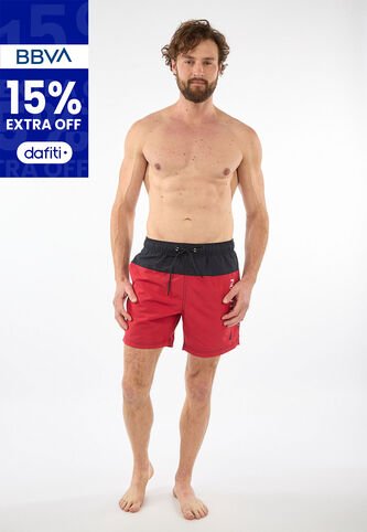 Traje de Baño NAUTICA Rojo Nautica