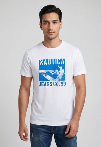 Camiseta NAUTICA Blanco Nautica