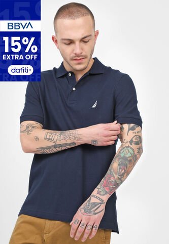 Polo Azul Navy Nautica Nautica