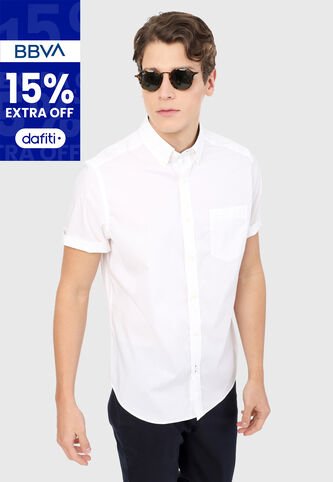 Camisa Blanco Nautica Nautica