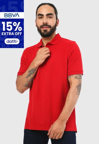Polo Rojo-Azul Nautica Nautica