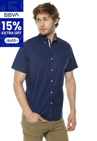 Camisa Azul Nautica Nautica