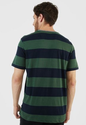 Camiseta Verde-Azul Nautica