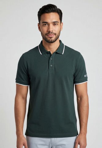 Polo NAUTICA Verde Nautica