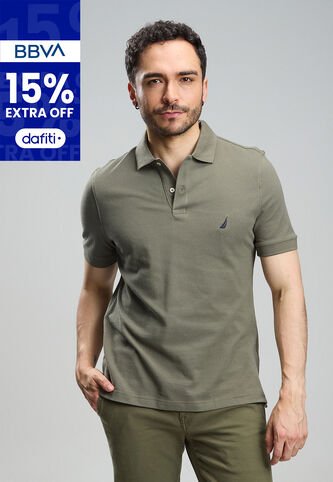 Polo NAUTICA Verde Militar Nautica