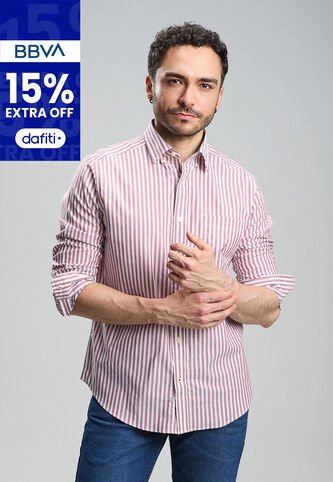 Camisa NAUTICA Rosa Malva Nautica