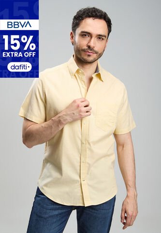 Camisa NAUTICA Amarillo Nautica