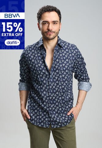 Camisa NAUTICA Azul Nautica