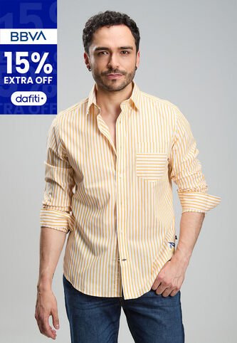 Camisa NAUTICA Amarillo Nautica