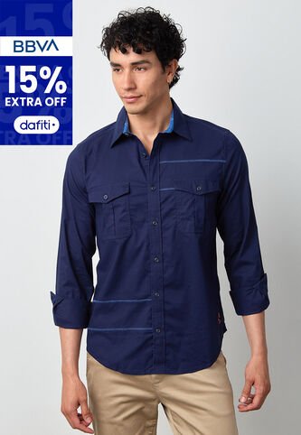 Camisa NAUTICA Azul Nautica